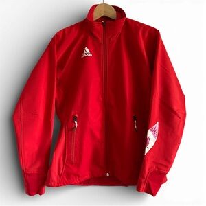 Adidas Team Canada ClimaProof Jacket Red Full Zip | 2010 Vancouver Olympics Era